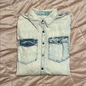 Maurice’s button down bleachwash shirt